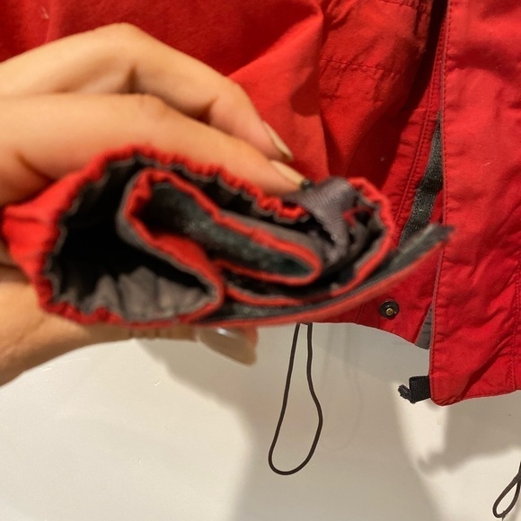 Marmot red snow ski jacket mens M - Picture 2 of 10